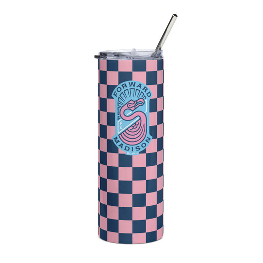 Forward Madison FC Checkmate Stainless Steel Tumbler