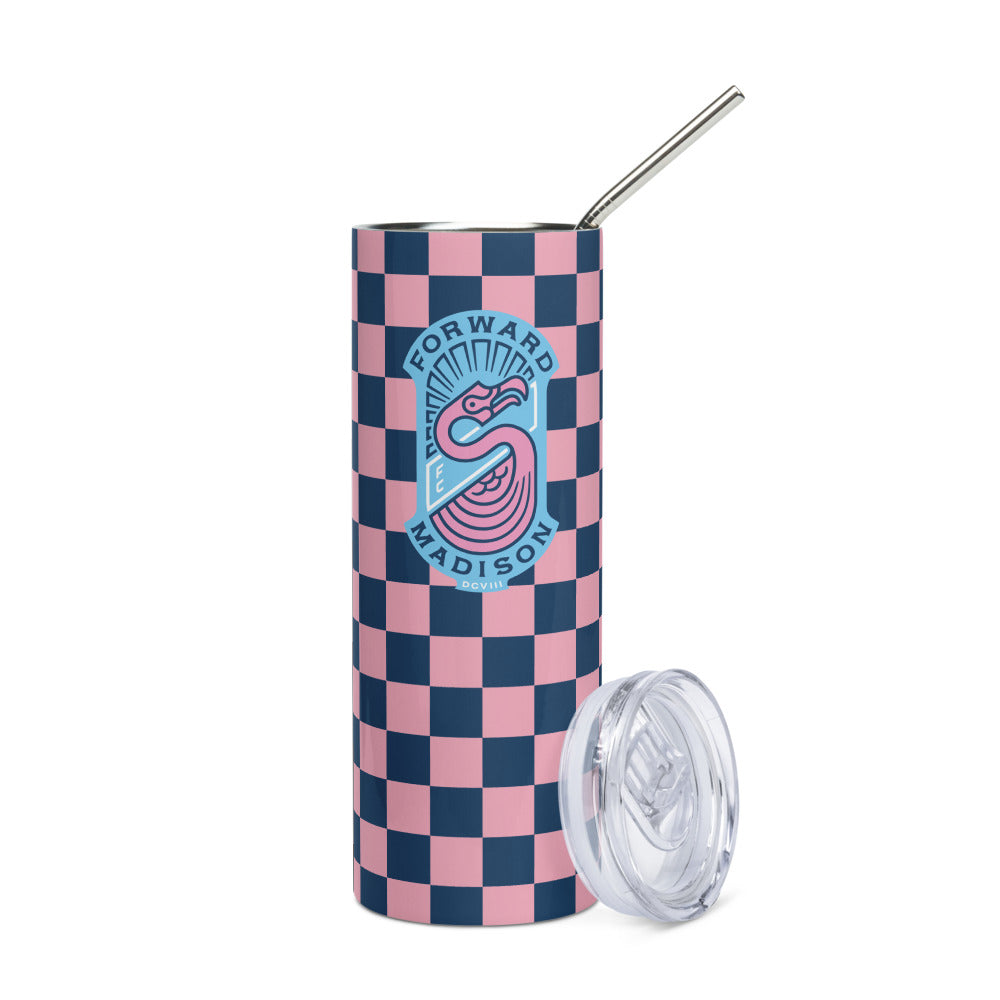 Forward Madison FC Checkmate Stainless Steel Tumbler