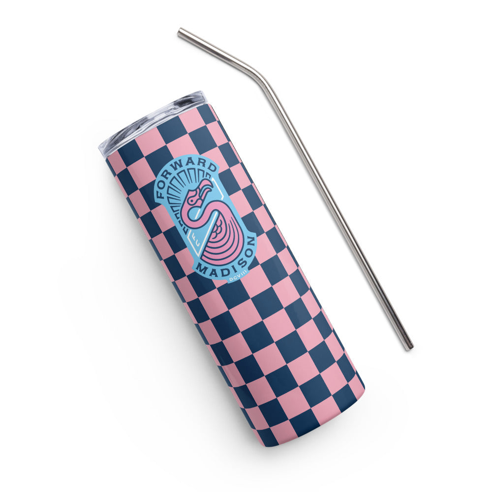 Forward Madison FC Checkmate Stainless Steel Tumbler