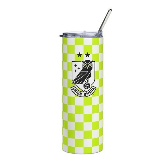 Union Omaha Checkmate Stainless Steel Tumbler