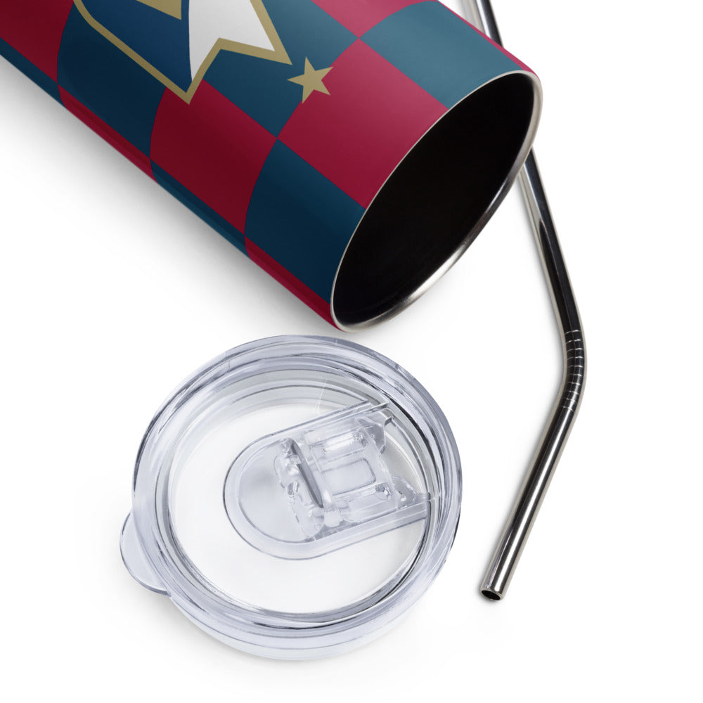 North Carolina FC Checkmate Stainless Steel Tumbler