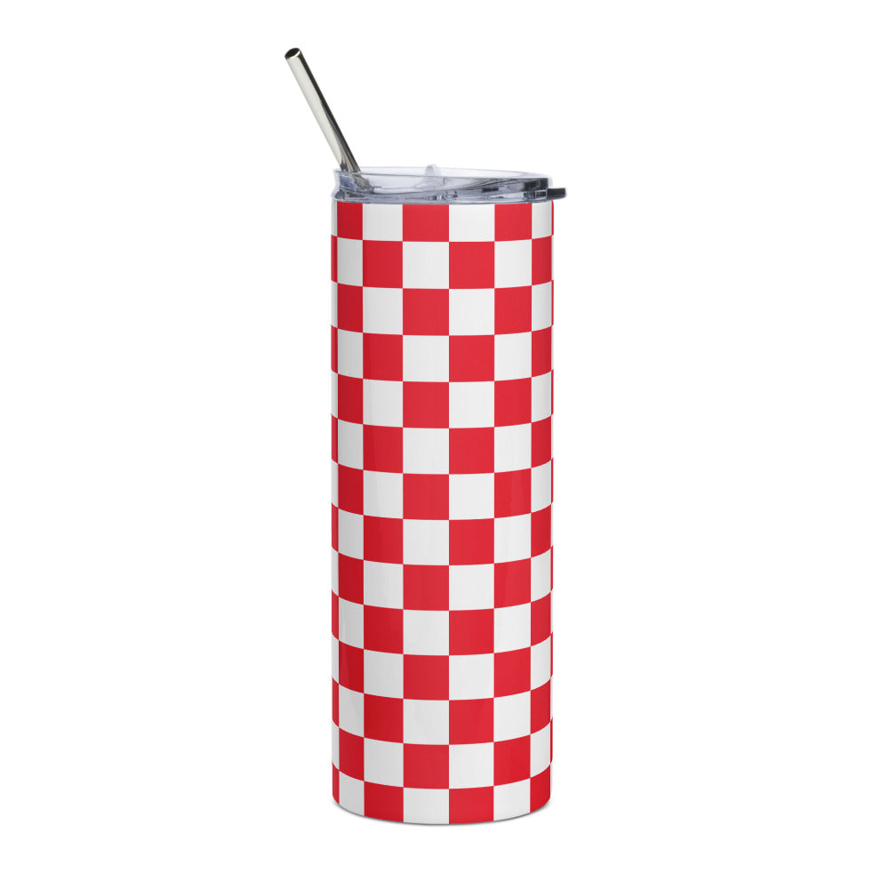 Loudoun United FC Checkmate Stainless Steel Tumbler