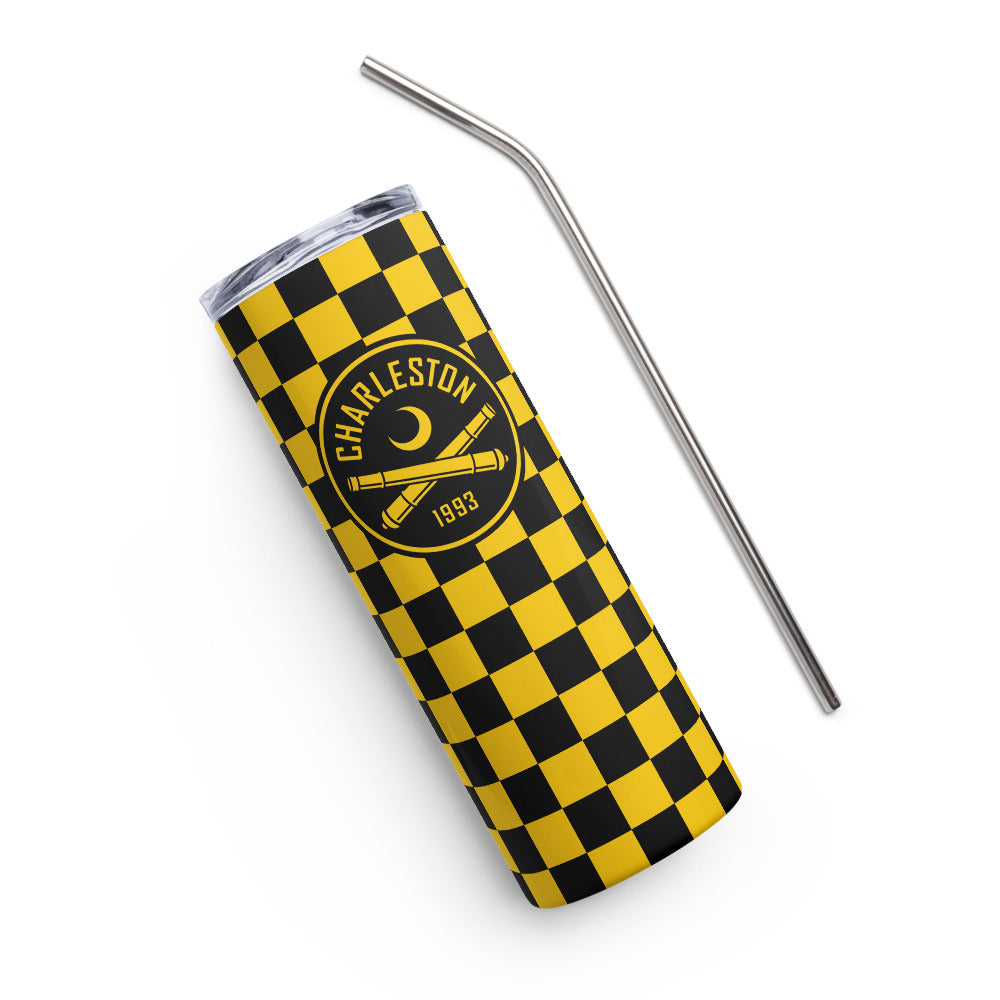 Charleston Battery Checkmate Stainless Steel Tumbler