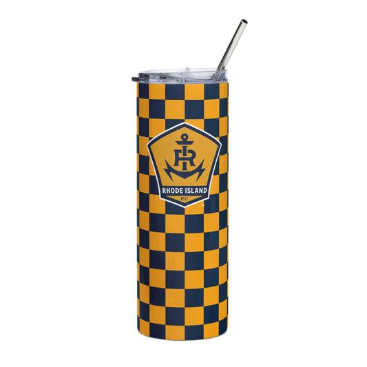 Rhode Island FC Checkmate Stainless Steel Tumbler