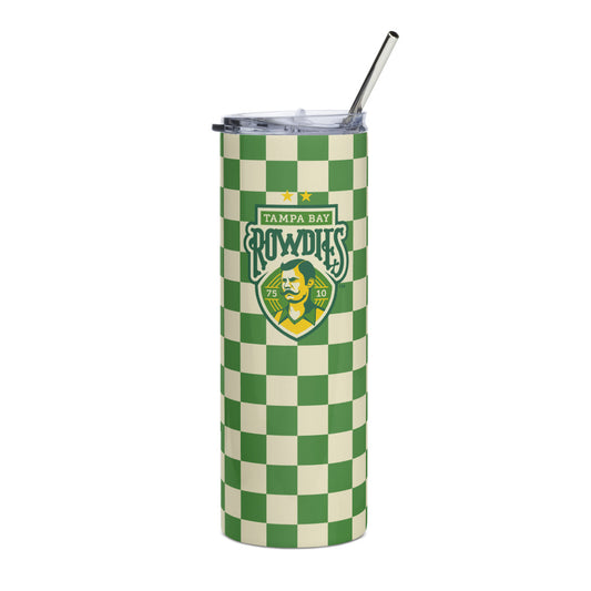 Tampa Bay Rowdies Checkmate Stainless Steel Tumbler