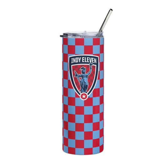 Indy Eleven Checkmate Stainless Steel Tumbler