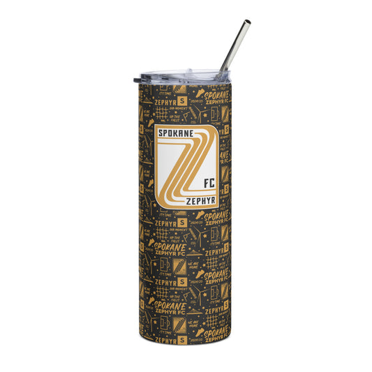 Spokane Zephyr FC Tapestry Stainless Steel Tumbler