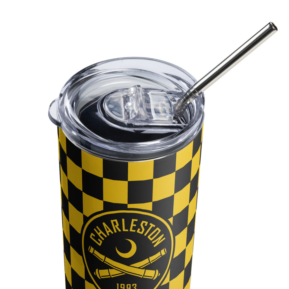 Charleston Battery Checkmate Stainless Steel Tumbler