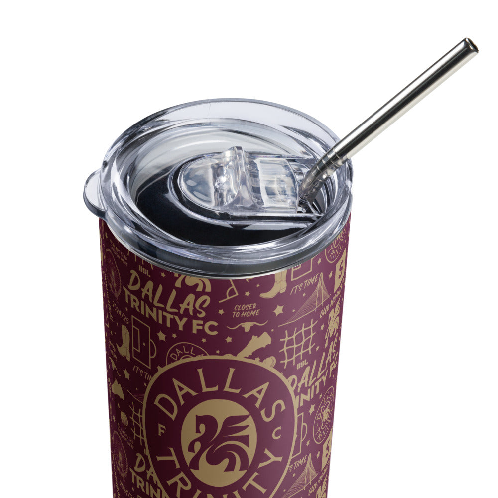 Dallas Trinity FC Tapestry Stainless Steel Tumbler