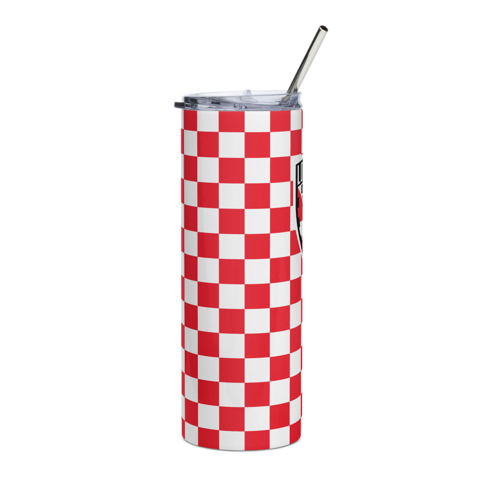 Loudoun United FC Checkmate Stainless Steel Tumbler