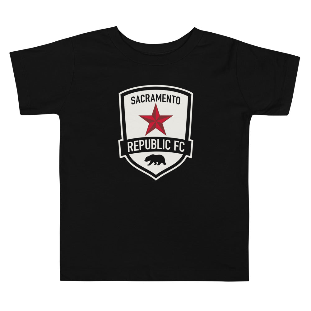 Sacramento Republic Crest Toddler T-Shirt Black