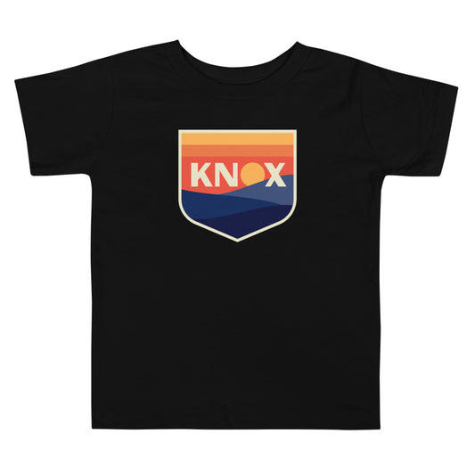 One Knoxville SC Crest Toddler Short Sleeve T-Shirt Black