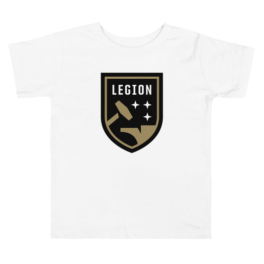 Birmingham legion crest toddler t-shirt - white