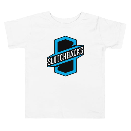 Colorado springs switchbacks crest toddler t-shirt - white