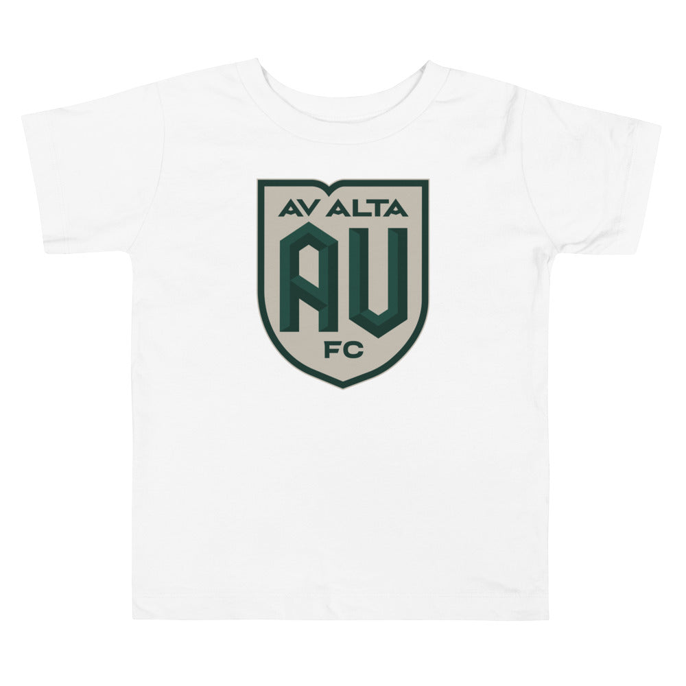 AV ALTA FC Crest Toddler Short Sleeve T-Shirt