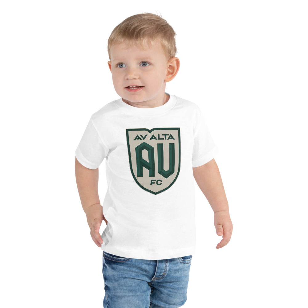 AV ALTA FC Crest Toddler Short Sleeve T-Shirt