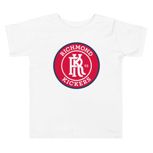 Richmond kickers crest toddler t-shirt - white