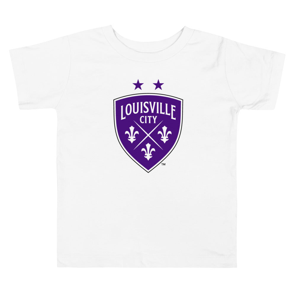 Louisville City FC Crest Toddler T-Shirt White