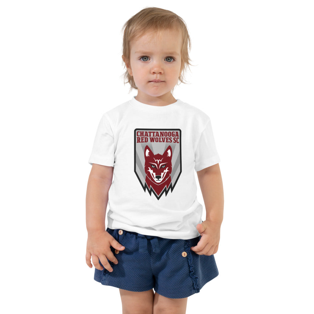 Chattanooga Red Wolves SC Crest Toddler T-Shirt