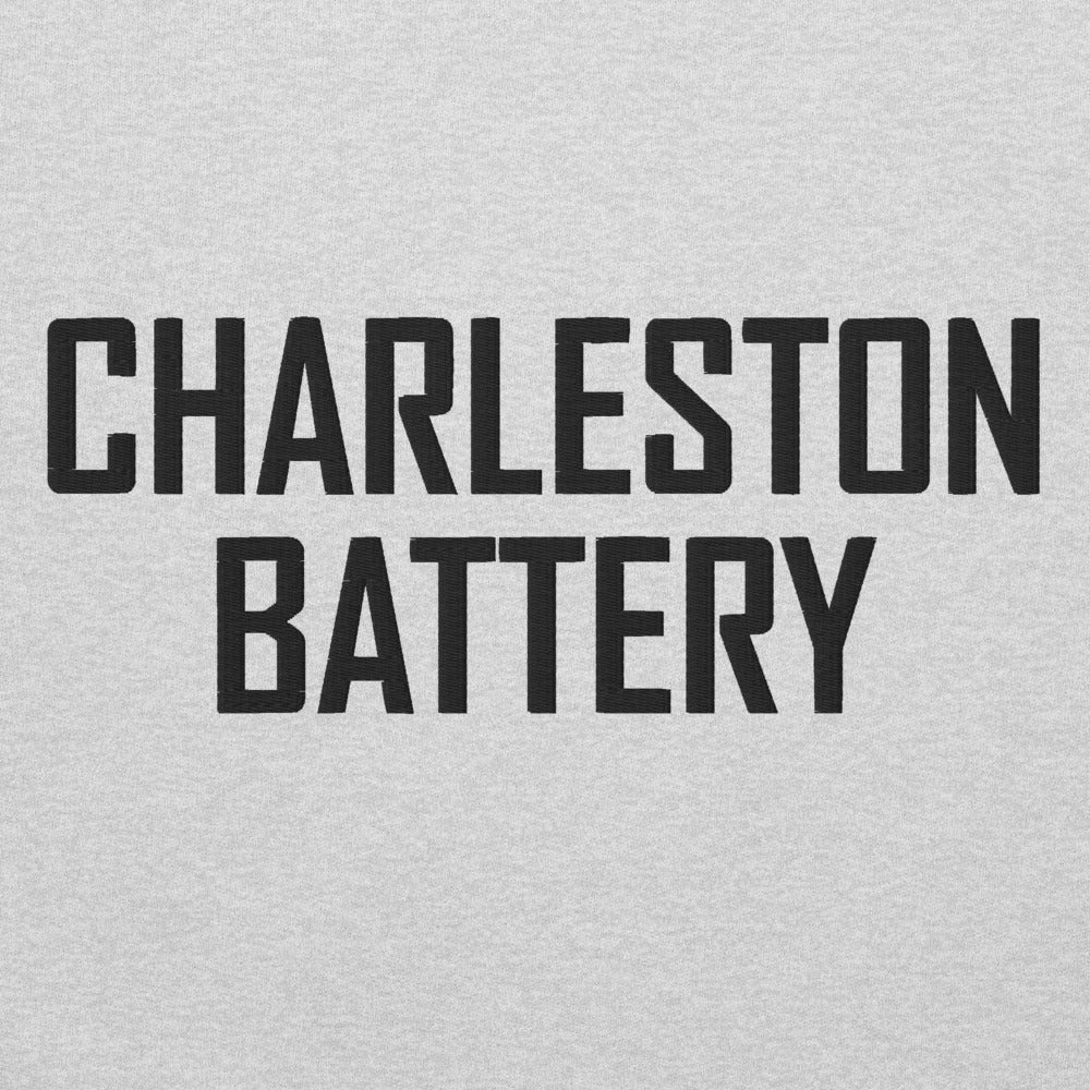 Charleston Battery Embroidered Wordmark Adult Hoodie