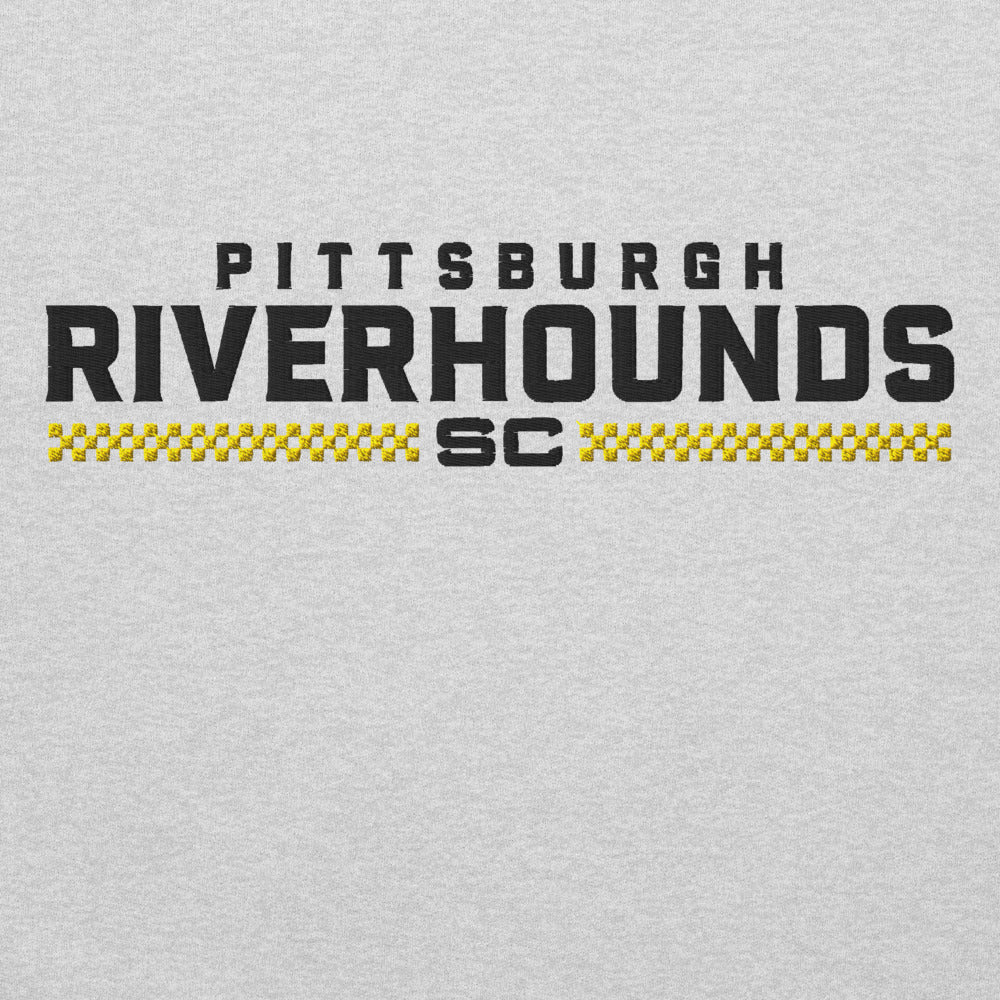 Pittsburgh Riverhounds SC Embroidered Wordmark Adult Hoodie