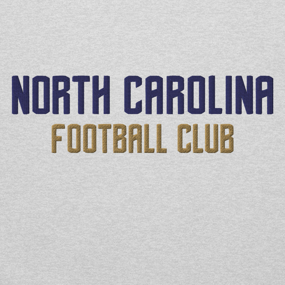 North Carolina FC Embroidered Wordmark Adult Hoodie