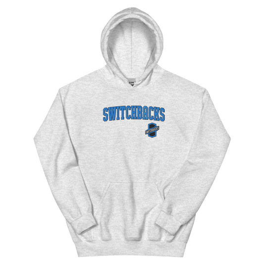 Colorado Springs Switchbacks Embroidered Wordmark Adult Hoodie