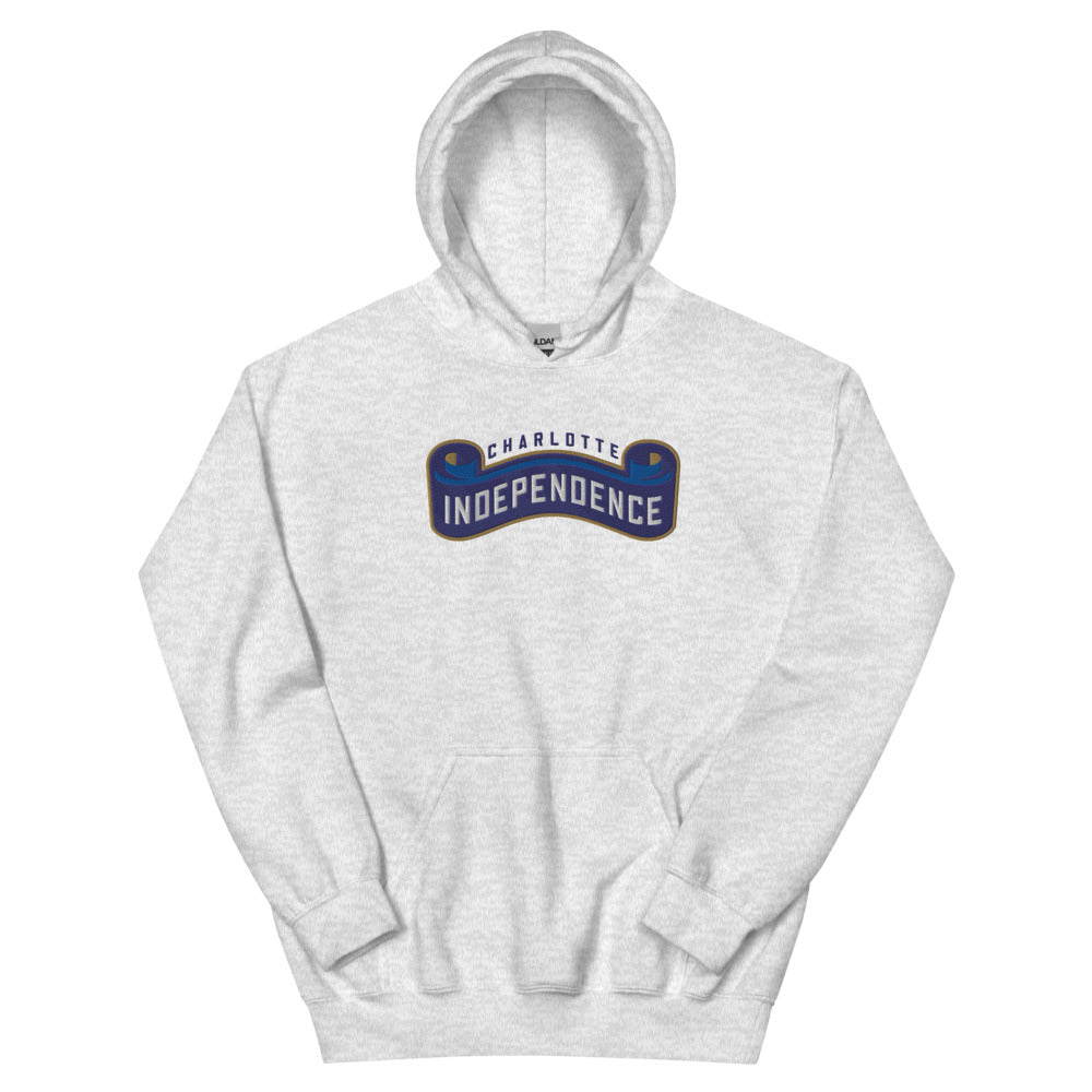 Charlotte Independence Embroidered Wordmark Hooded Sweatshirt