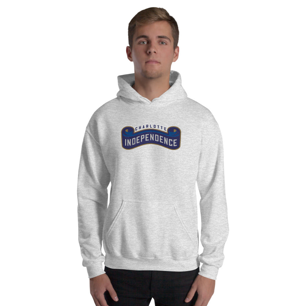 Charlotte Independence Embroidered Wordmark Hooded Sweatshirt