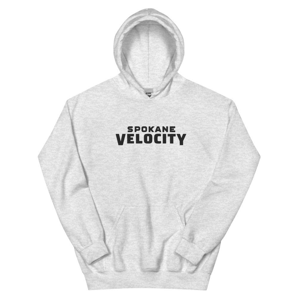 Spokane Velocity FC Embroidered Wordmark Adult Hoodie