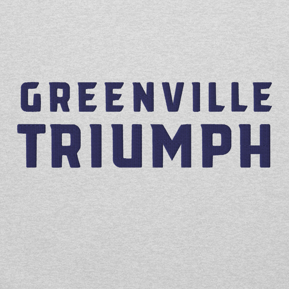 Greenville Triumph SC Embroidered Wordmark Hoodie