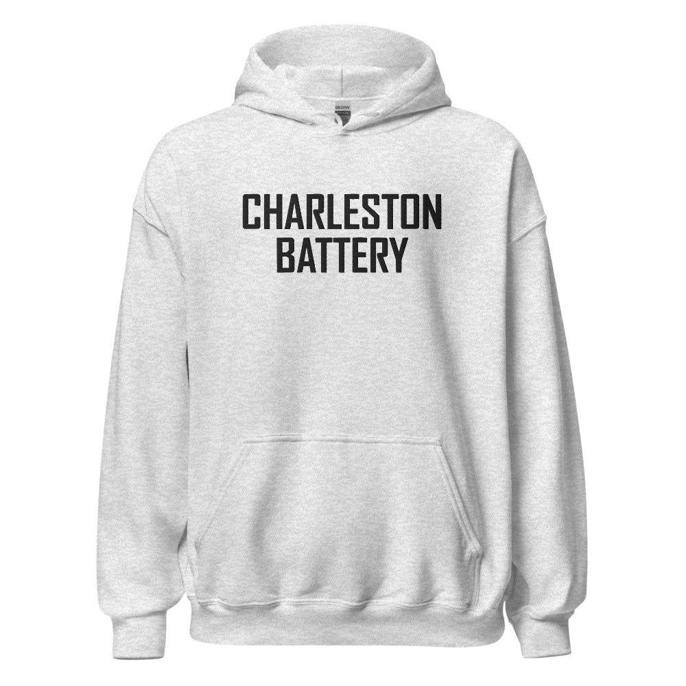Charleston Battery Embroidered Wordmark Adult Hoodie
