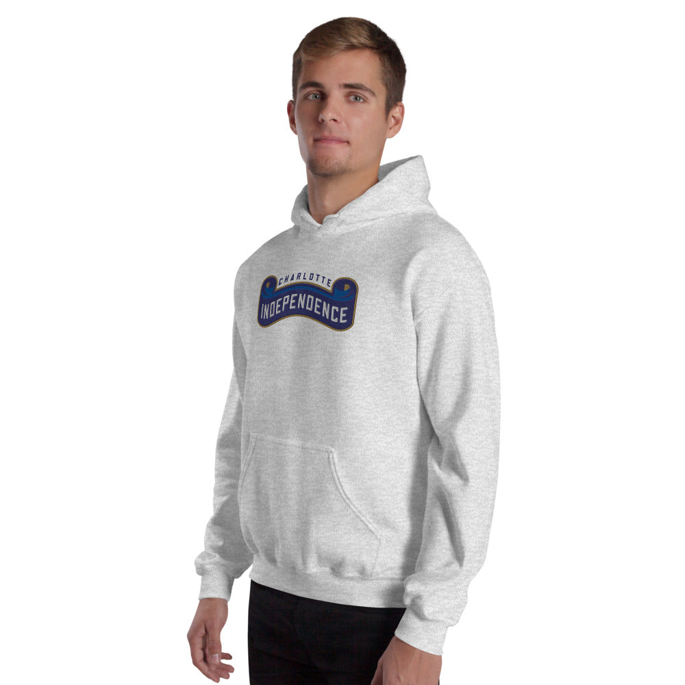 Charlotte Independence Embroidered Wordmark Hooded Sweatshirt