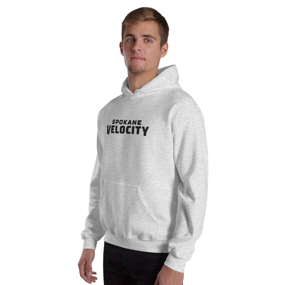 Spokane Velocity FC Embroidered Wordmark Adult Hoodie