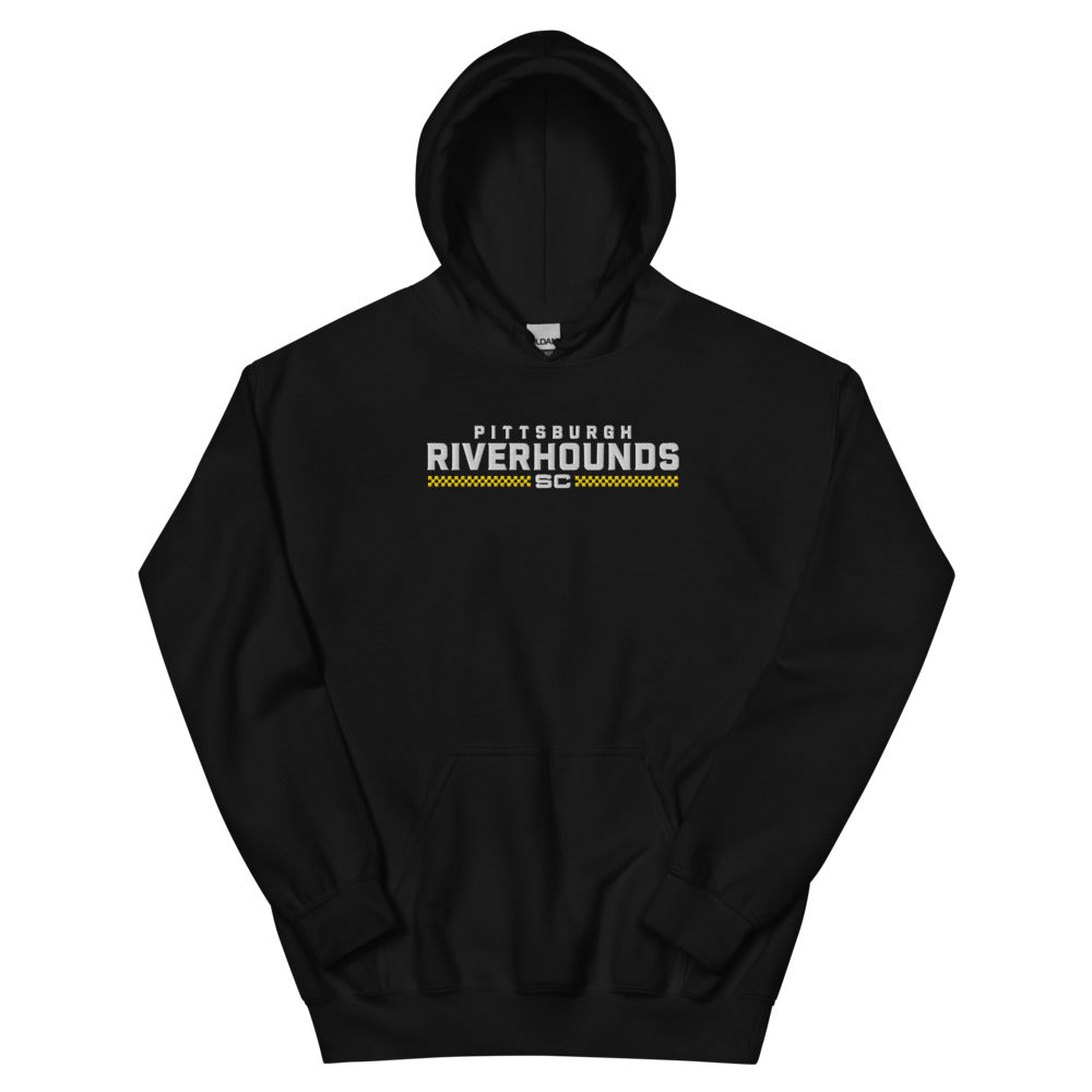 Pittsburgh Riverhounds SC Embroidered Wordmark Adult Hoodie