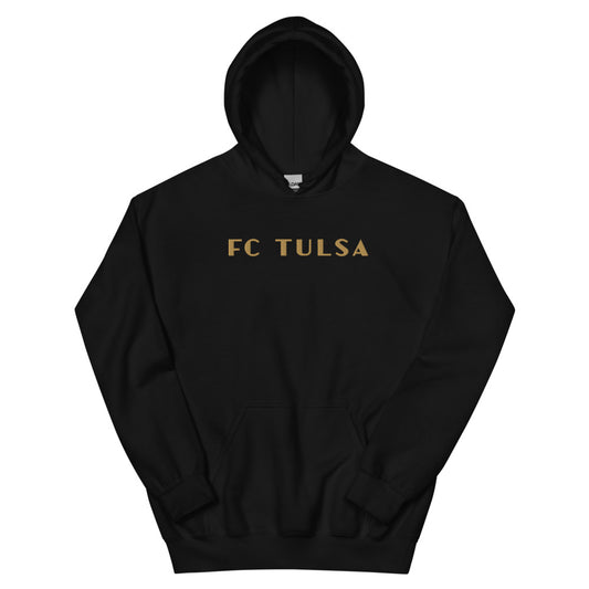 FC Tulsa Embroidered Wordmark Adult Hoodie