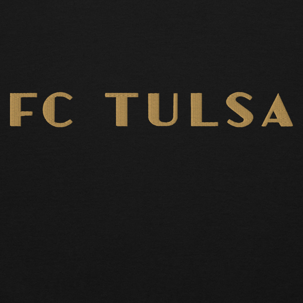 FC Tulsa Embroidered Wordmark Adult Hoodie