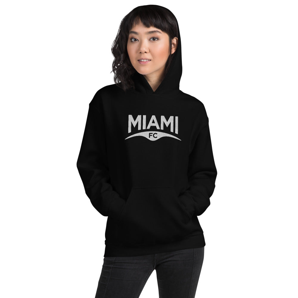 Miami FC Embroidered Wordmark Adult Hoodie