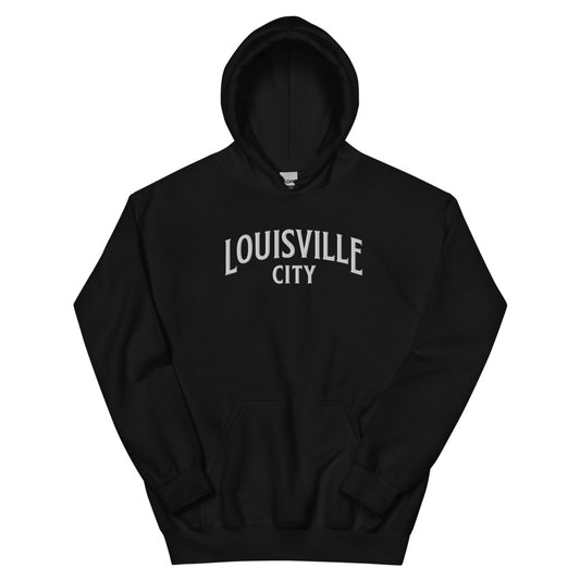 Louisville City FC Embroidered Wordmark Adult Hoodie