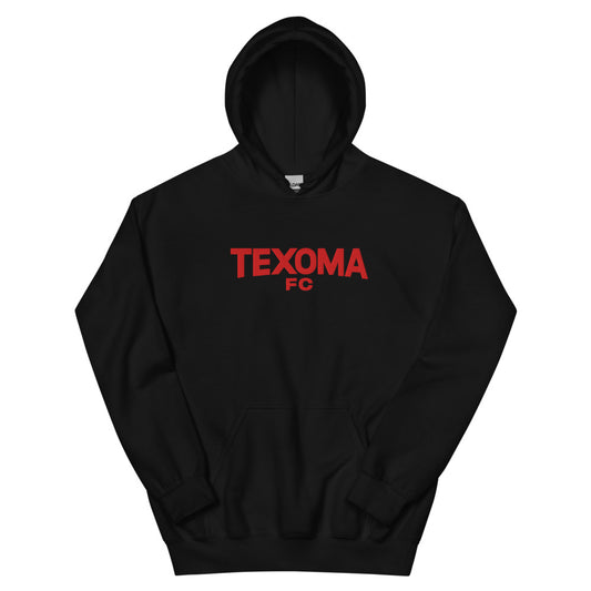 Texoma FC Embroidered Wordmark Adult Hoodie