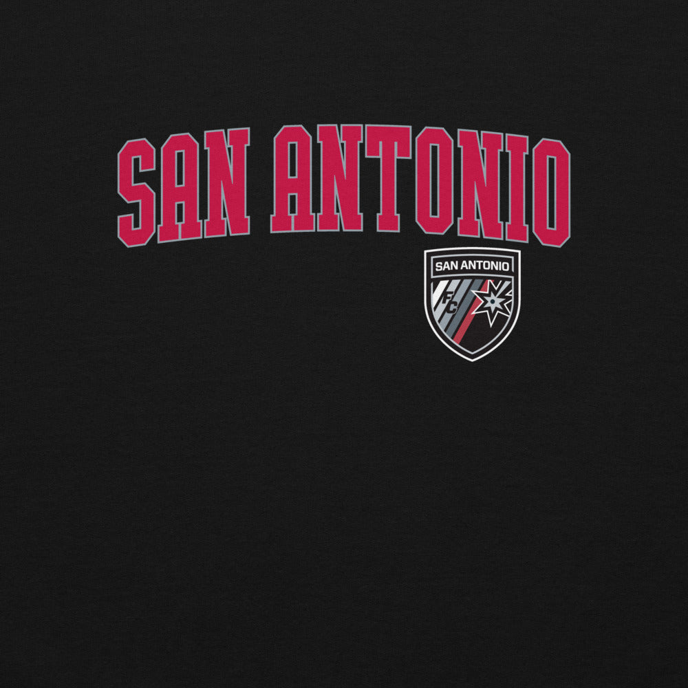 San Antonio FC Embroidered Wordmark Adult Hoodie