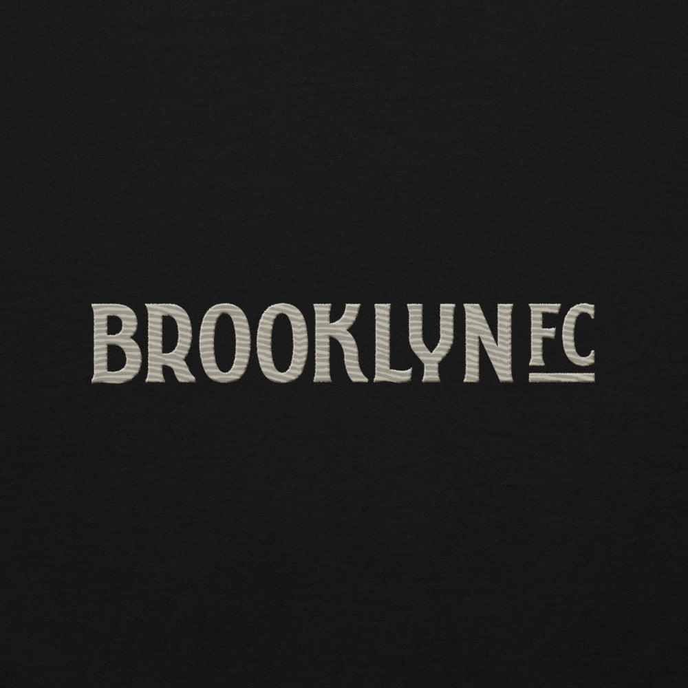 Brooklyn FC Embroidered Wordmark Adult Hoodie