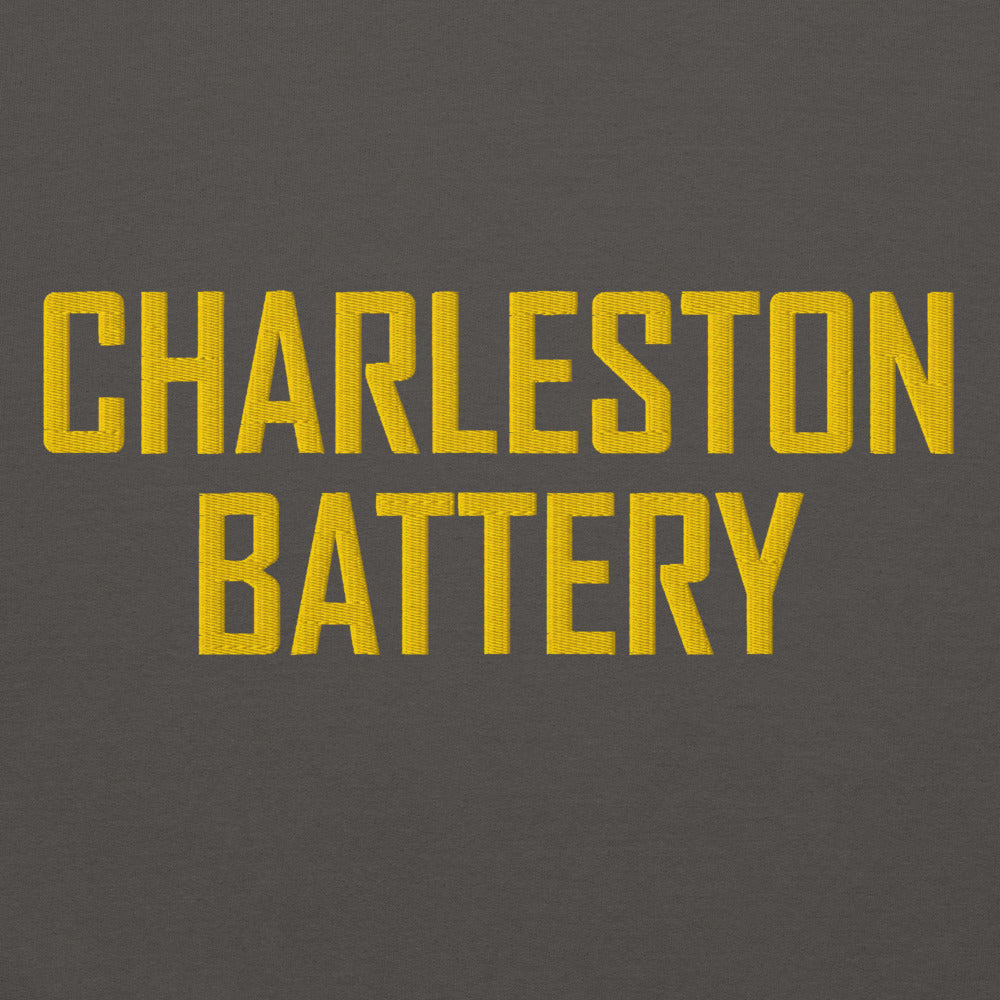 Charleston Battery Embroidered Wordmark Adult Hoodie