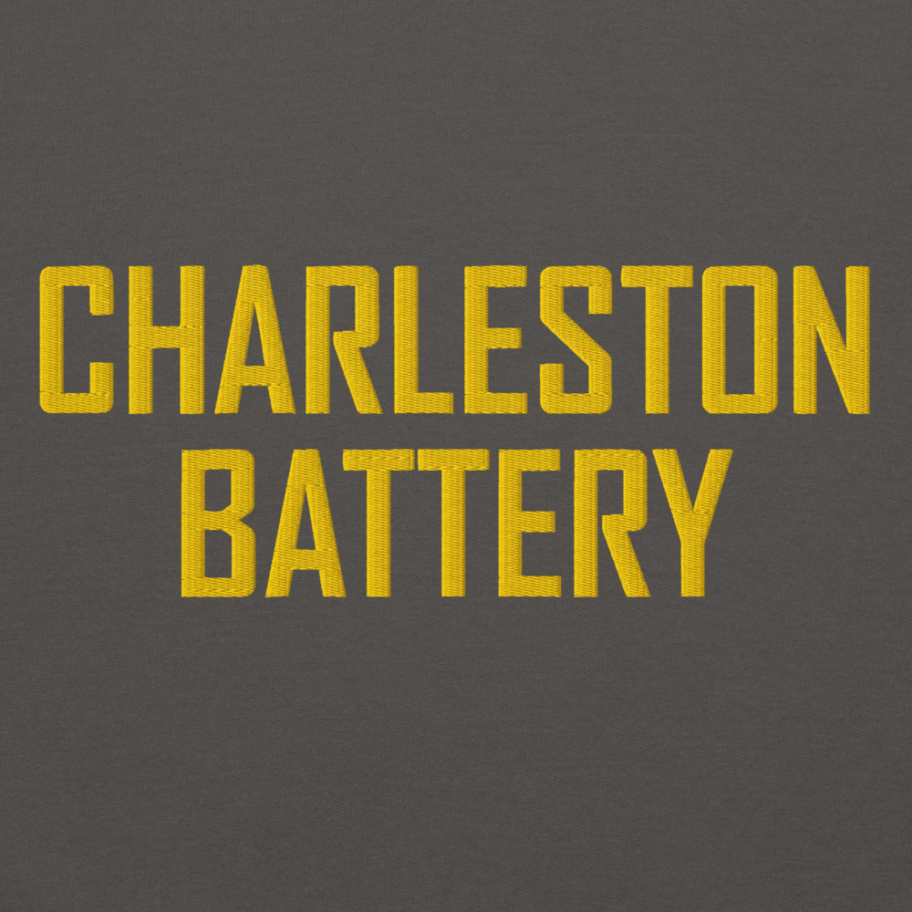 Charleston Battery Embroidered Wordmark Adult Hoodie