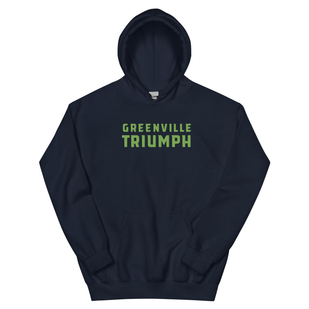 Greenville Triumph SC Embroidered Wordmark Hoodie