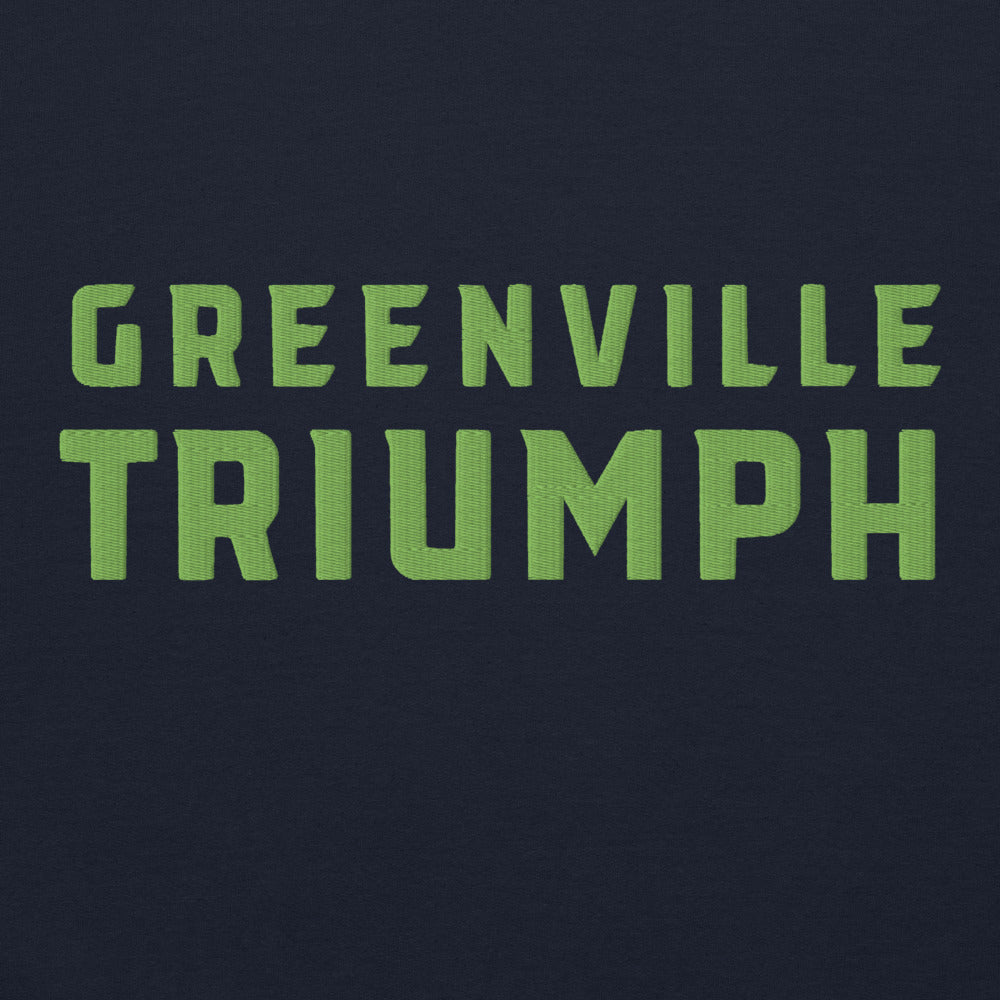 Greenville Triumph SC Embroidered Wordmark Hoodie