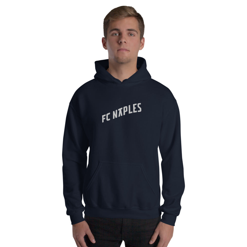 FC Naples Embroidered Wordmark Hooded Sweatshirt