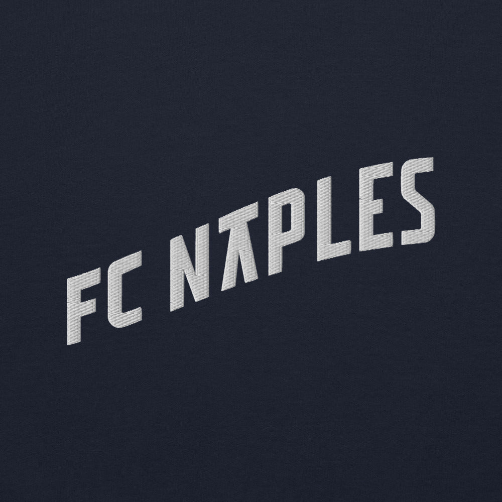 FC Naples Embroidered Wordmark Hooded Sweatshirt