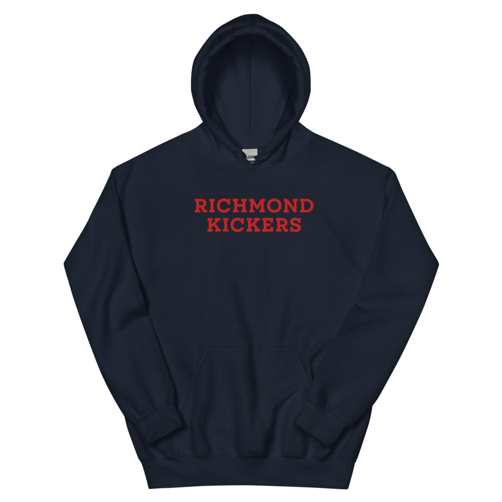 Richmond Kickers Embroidered Wordmark Adult Hoodie