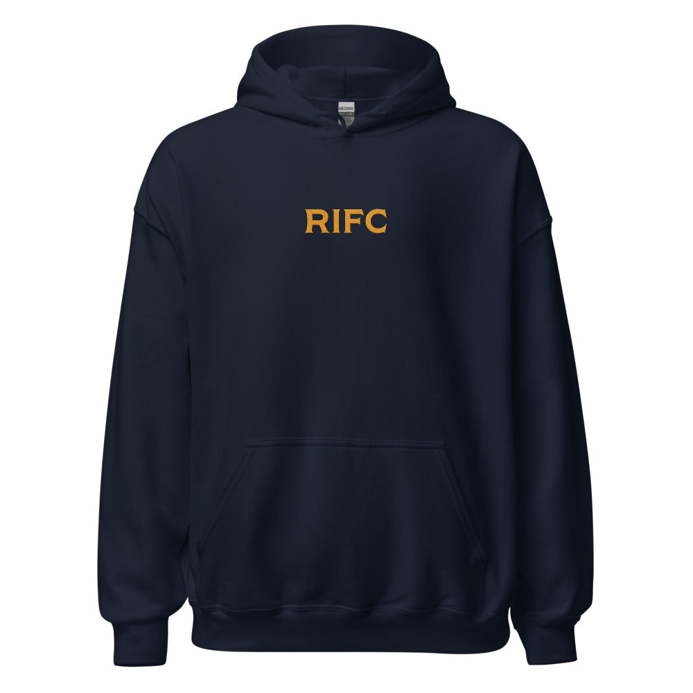 Rhode Island FC Embroidered Wordmark Adult Hoodie Navy